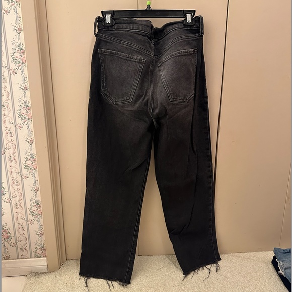 Old Navy Sky High Extra High Straight Leg Jean - Picture 2 of 4